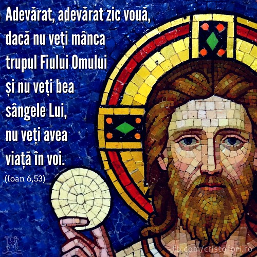 Dacă nu veți mânca trupul Fiului Omului