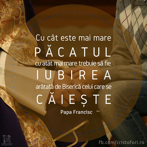 Cu cât este mai mare păcatul
