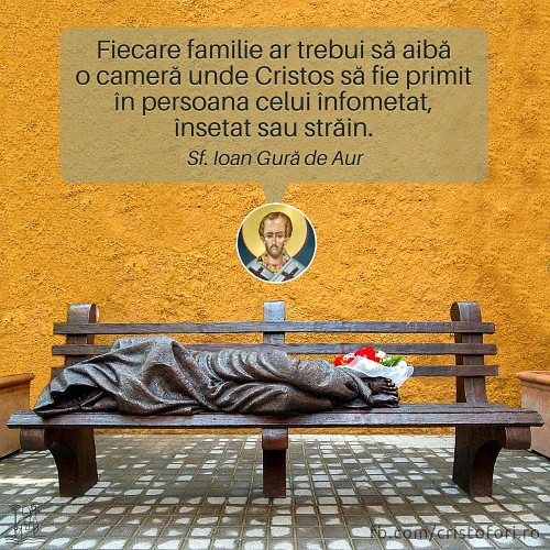 O cameră unde să fie primit Cristos