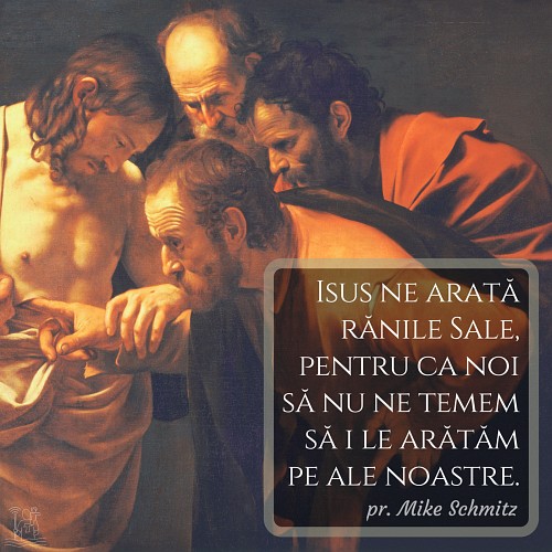 Isus ne arată rănile Sale