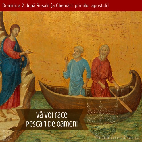Vă voi face pescari de oameni