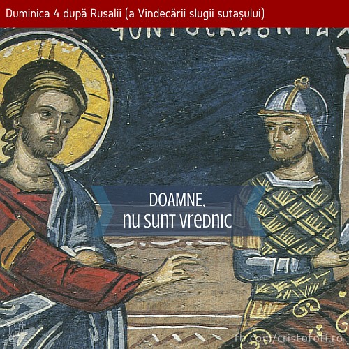 Doamne, nu sunt vrednic