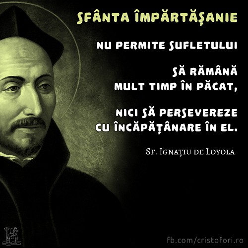 Haruri primite în Preasfânta Împărtășanie