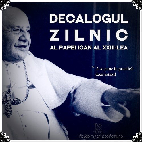 Decalogul zilnic