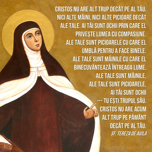 Cristos nu are alt trup decât al tău