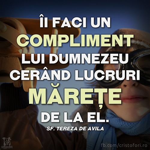 Compliment pentru Dumnezeu