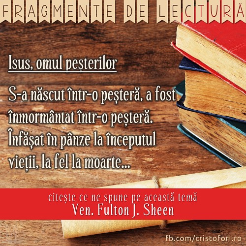 Isus, omul peșterilor