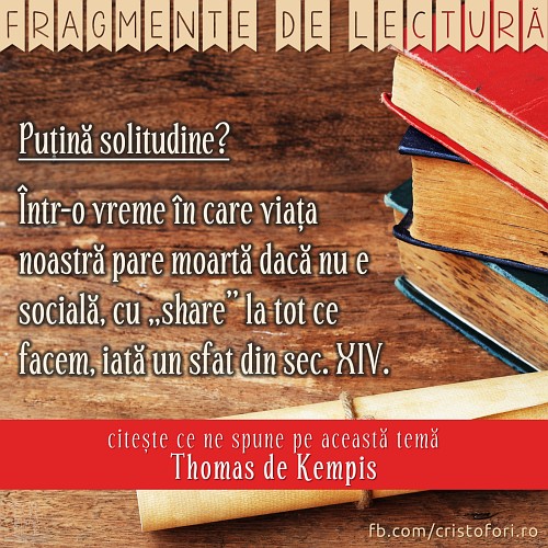 Puțină solitudine?