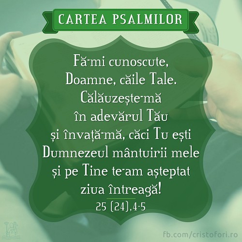 Călăuzește-mă în adevărul Tău