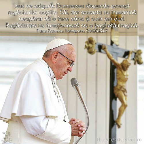 Dumnezeu răspunde prompt